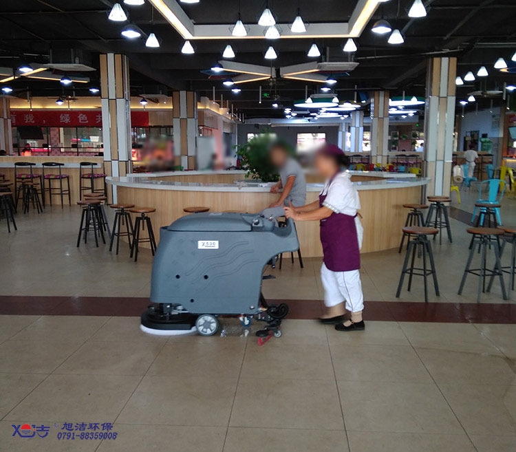辦公大樓食堂保潔，食堂專用洗地機(jī)